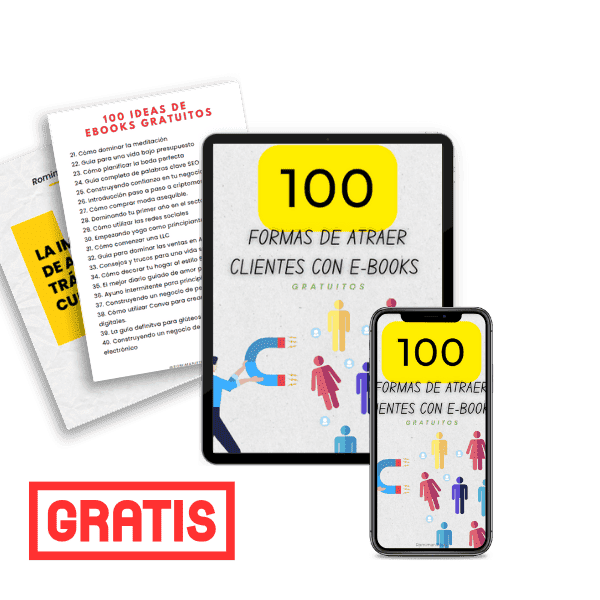 Formas de atraer clientes con E-books