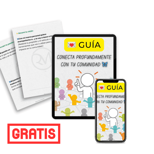 Conectá profundamente con tu comunidad